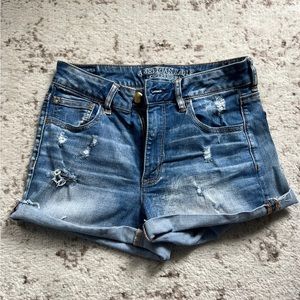 Super stretch American Eagle jean shorts